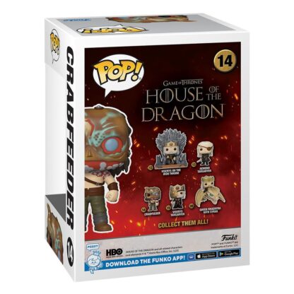 House of the Dragon POP! TV Vinyl Figur Crabfeeder 9 cm – Bild 3