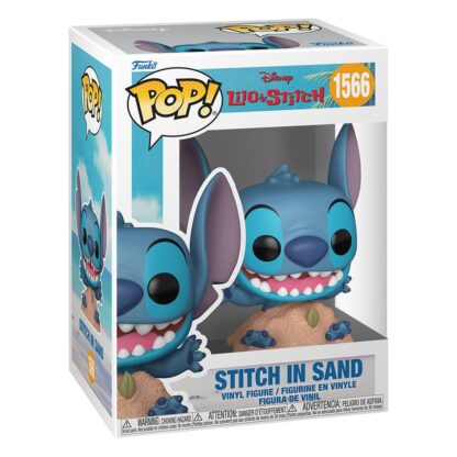Lilo & Stitch POP! Vinyl Figur Stitch in Sand 9 cm – Bild 2