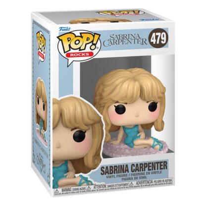 Sabrina Carpenter POP! Rocks Vinyl Figur Sabrina in Night Gown 9 cm – Bild 2