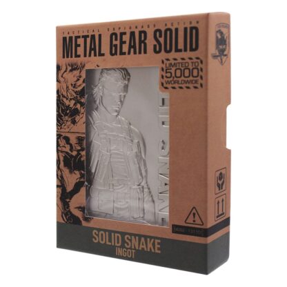 Metal Gear Solid 2 Metallbarren Snake Limited Edition – Bild 2