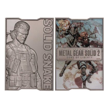 Metal Gear Solid 2 Metallbarren Snake Limited Edition – Bild 5