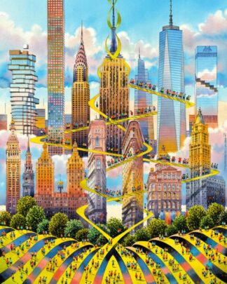 Tytus Brzozowski Puzzle New York (1000 Teile)