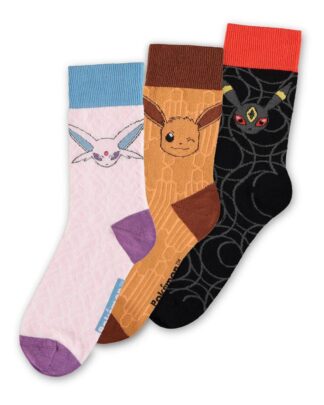 Pokémon Socken 3er-Pack Evoli Evolution 2.0 35-38