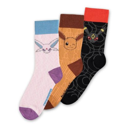 Pokémon Socken 3er-Pack Evoli Evolution 2.0 39-42