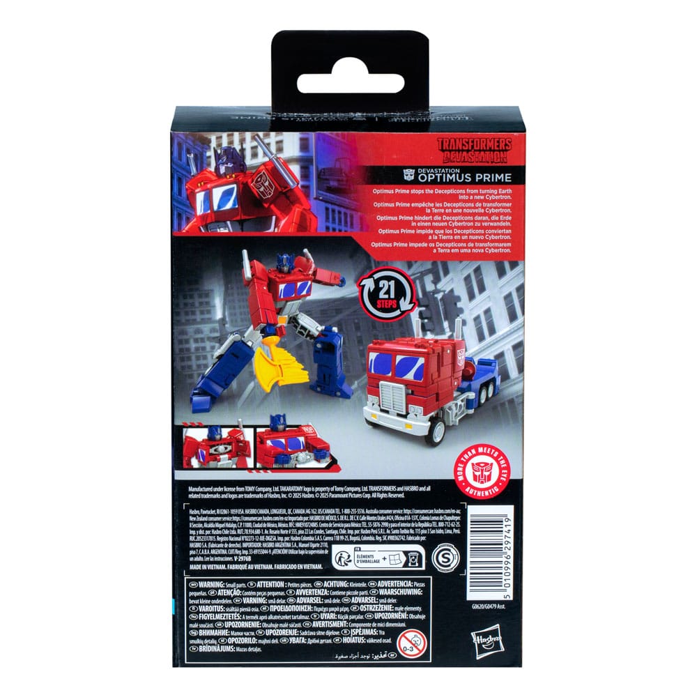 Transformers: Devastation Studio Series Deluxe Class Actionfigur Optimus Prime 11 cm – Bild 2