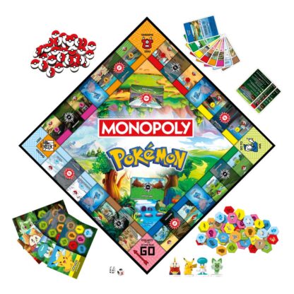 Pokémon Brettspiel Monopoly *Englische Version* – Bild 9