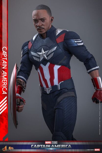Captain America: Brave New World Movie Masterpiece Actionfigur 1/6 Captain America 30 cm – Bild 5