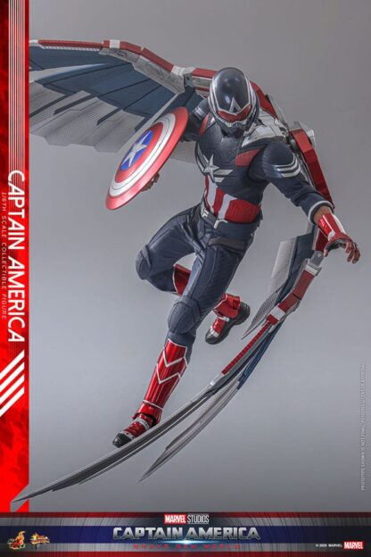 Captain America: Brave New World Movie Masterpiece Actionfigur 1/6 Captain America 30 cm – Bild 8