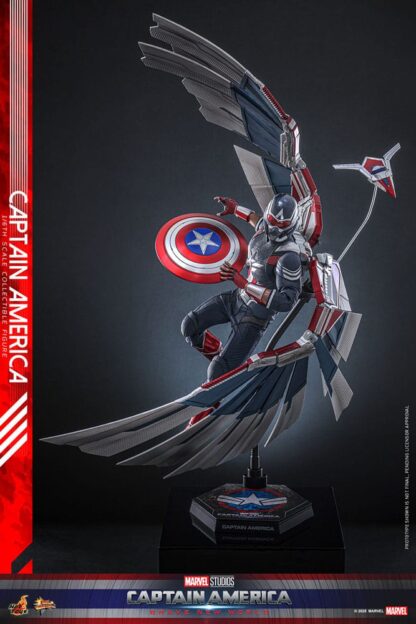 Captain America: Brave New World Movie Masterpiece Actionfigur 1/6 Captain America 30 cm – Bild 15