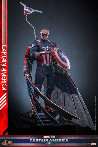 Captain America: Brave New World Movie Masterpiece Actionfigur 1/6 Captain America 30 cm – Bild 17