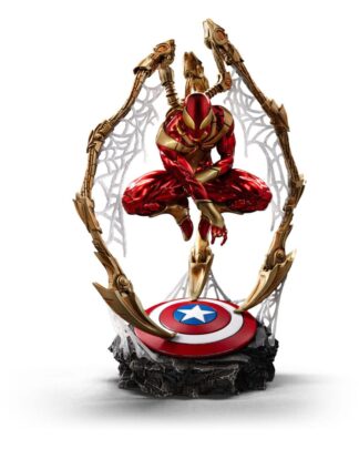 Marvel Art Scale Deluxe Statue 1/10 Spider-man Iron Armor Comics (CCXP Exclusive 2024) 24 cm