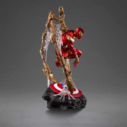 Marvel Art Scale Deluxe Statue 1/10 Spider-man Iron Armor Comics (CCXP Exclusive 2024) 24 cm – Bild 4