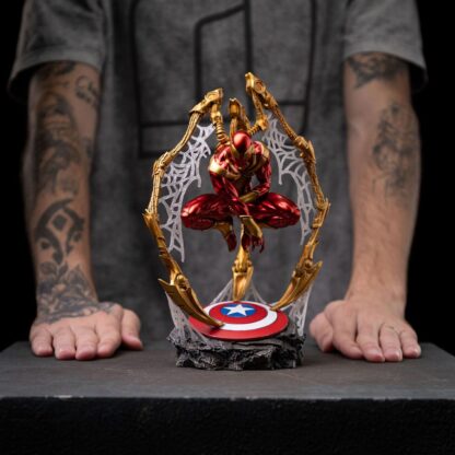 Marvel Art Scale Deluxe Statue 1/10 Spider-man Iron Armor Comics (CCXP Exclusive 2024) 24 cm – Bild 12