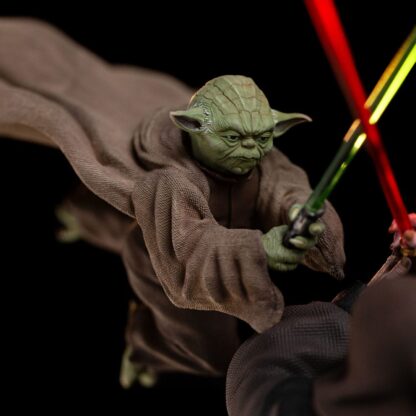 Star Wars Deluxe Art Scale Statue 1/10 Yoda vs Emperor Palpatine (CCXP Exclusive 2024) 31 cm – Bild 8