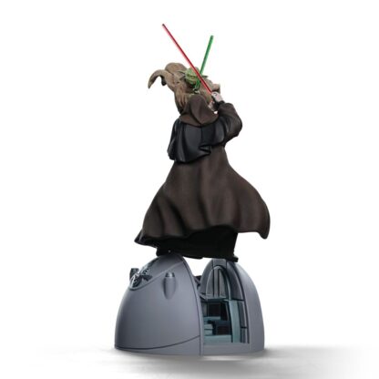 Star Wars Deluxe Art Scale Statue 1/10 Yoda vs Emperor Palpatine (CCXP Exclusive 2024) 31 cm – Bild 15