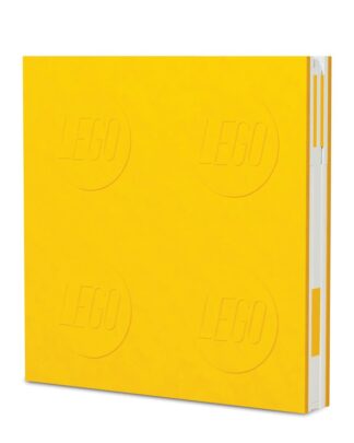 LEGO Notizbuch mit Stift Gelb