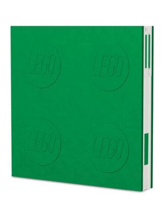 LEGO Notizbuch mit Stift Grün