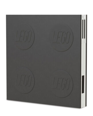 LEGO Notizbuch mit Stift Schwarz