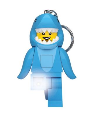 LEGO Classic Schlüsselanhänger mit Leuchtfunktion Hai 8 cm
