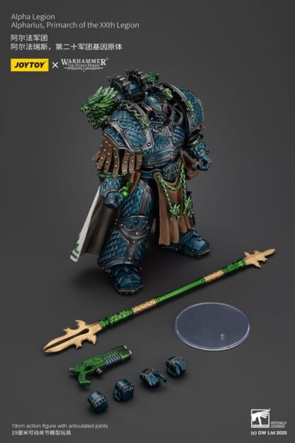 Warhammer The Horus Heresy Actionfigur Alpha Legion Alpharius, Primarch of the XXth Legion 25 cm – Bild 4