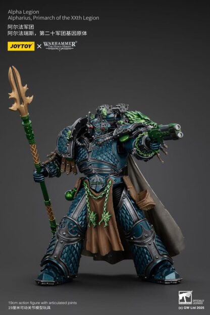 Warhammer The Horus Heresy Actionfigur Alpha Legion Alpharius, Primarch of the XXth Legion 25 cm – Bild 7