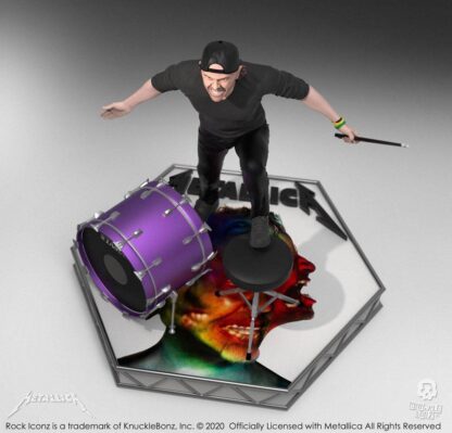 Metallica Rock Iconz Statue Lars Ulrich Limited Edition 22 cm – Bild 7
