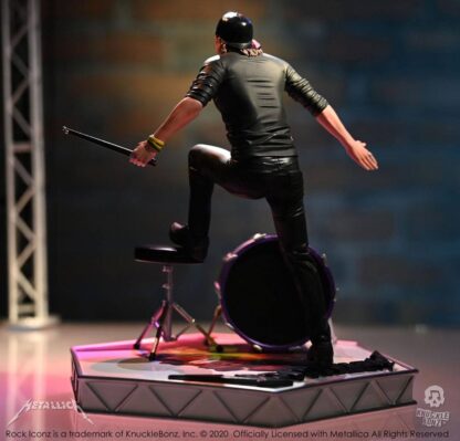 Metallica Rock Iconz Statue Lars Ulrich Limited Edition 22 cm – Bild 11