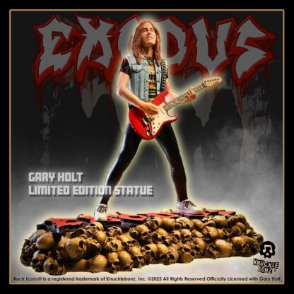 Exodus Rock Iconz Statue 1/9 Gary Holt 22 cm – Bild 24
