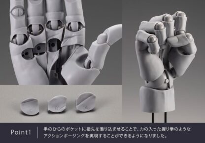 Takahiro Kagami PVC Artist Support Item Hand 1/1 Model Men /R White 22 cm – Bild 10