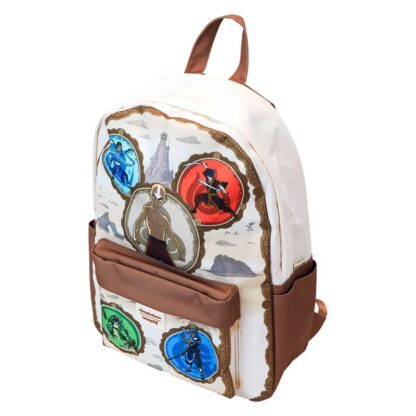 Nickelodeon by Loungefly Full-Size Nylon Rucksack Avatar: The Last Airbender Bending Arts – Bild 4