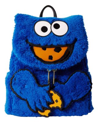 Sesamstraße by Loungefly Plush Mini Rucksack Cookie Monster