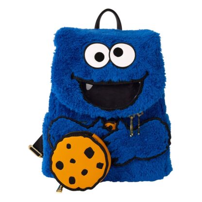 Sesamstraße by Loungefly Plush Mini Rucksack Cookie Monster – Bild 4