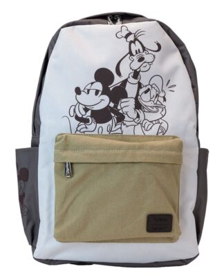 Disney by Loungefly Full-Size Nylon Rucksack Mickey and Friends Canvas