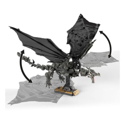 The Elder Scrolls V: Skyrim MEGA Bauset Alduin der Weltenfresser – Bild 3