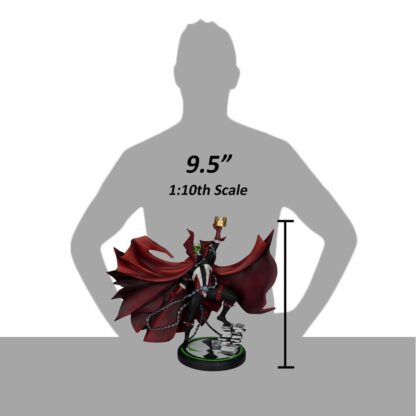 Spawn Statue 1/10 Spawn #301 by Todd McFarlane (Black White & Red All Over) 24 cm – Bild 3