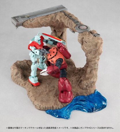 Mobile Suit Gundam SEED RM Series Realistic Model Series Diorama 1/144 G Structure (GS01) Tragedy in Jaburo Material Color Edition 16 cm – Bild 5