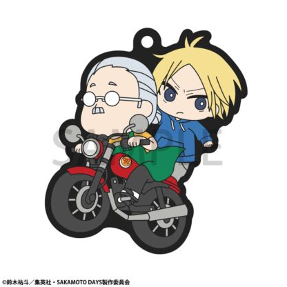 Sakamoto Days Rubber Mascot Buddycolle Gummi-Anhänger 7 cm Sortiment (6) – Bild 2