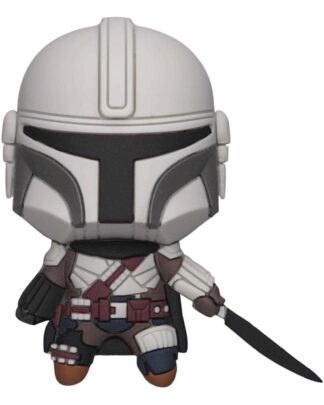Star Wars The Mandalorian 3D Magnet Mando with Darksaber