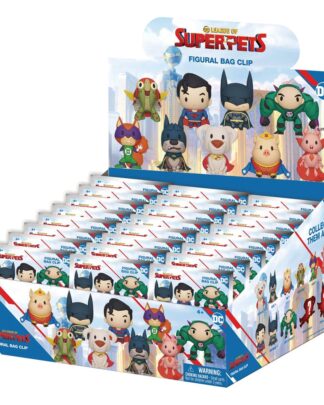 DC Super Pets 3D PVC-Taschenanhänger Series 1 Display (24)