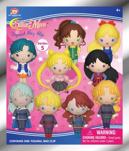 Sailor Moon 3D PVC-Taschenanhänger Series 5 Display (24) – Bild 3