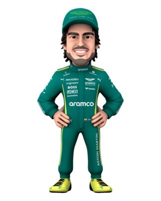 Formula 1 Minix Figur Fernando Alonso (Aston Martin) 12 cm