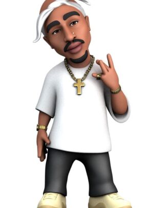 Tupac Minix Figur Tupac Shakur 12 cm