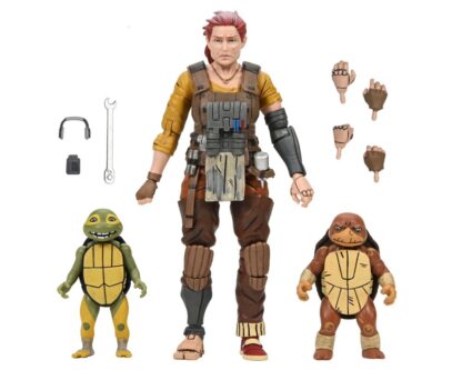 Teenage Mutant Ninja Turtles (The Last Ronin The Lost Years) Actionfigur Grammy April with Baby Yi & Moja 18 cm – Bild 17