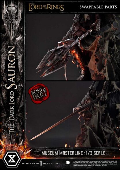 Herr der Ringe Museum Masterline Series Statue 1/3 The Dark Lord Sauron Bonus Version 117 cm – Bild 3