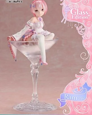 Re:ZERO Starting Life in Another World Prisma Wing PVC Statue 1/7 Ram Glass Edition 24 cm