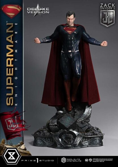 Zack Snyder's Justice League Real Elite Masterline Series Statue 1/3 Superman Knightmare Color Edition Deluxe Ver. 95 cm – Bild 8