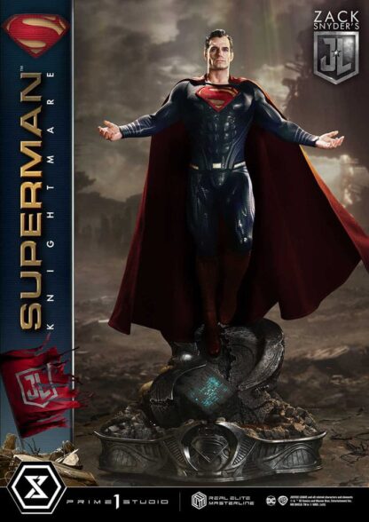 Zack Snyder's Justice League Real Elite Masterline Series Statue 1/3 Superman Knightmare Color Edition Deluxe Ver. 95 cm – Bild 14