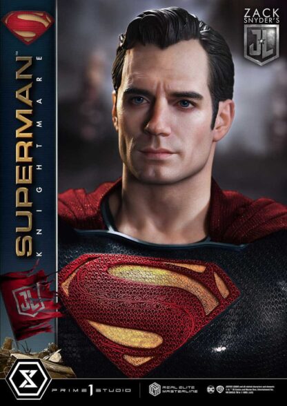 Zack Snyder's Justice League Real Elite Masterline Series Statue 1/3 Superman Knightmare Color Edition Deluxe Ver. 95 cm – Bild 15
