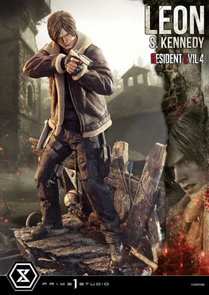 Resident Evil 4 Ultimate Premium Masterline Series Statue 1/4 Leon S. Kennedy 64 cm – Bild 2