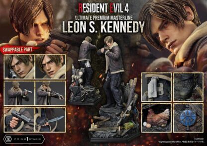 Resident Evil 4 Ultimate Premium Masterline Series Statue 1/4 Leon S. Kennedy 64 cm – Bild 5